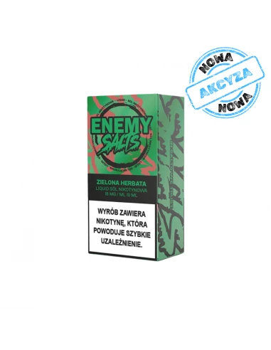 Enemy Salts - Zielona Herbata 18 mg...