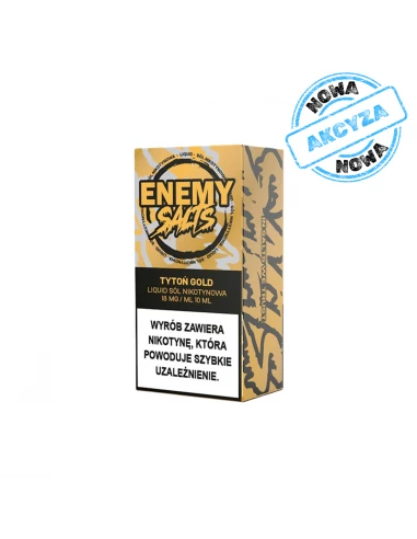 Enemy Salts - Tytoń Gold 18 mg 10 ml