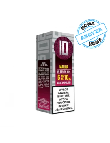 Idealny Liquid Malina 6 mg 10 ml...