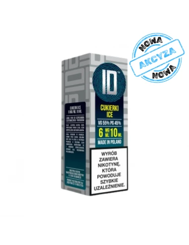 Idealny Liquid Cukierki Ice 6 mg 10...