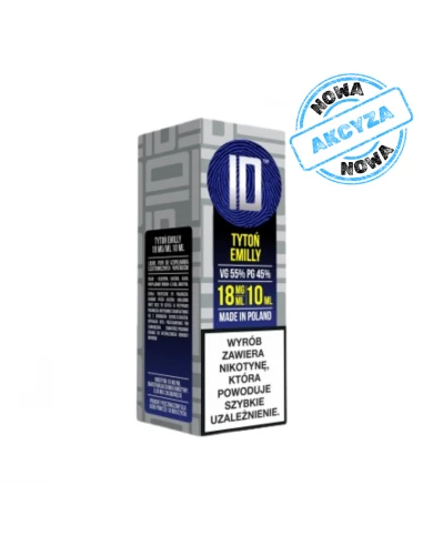 Idealny Liquid Tytoń Emilly 18 mg 10 ml