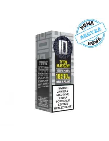 Idealny Liquid Tytoń Klasyczny 18 mg...