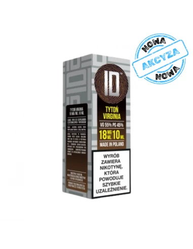 Idealny Liquid Tytoń Virginia 18 mg...