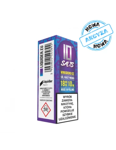 ID Liquid Salt Winogrono Ice 18 mg 10 ml
