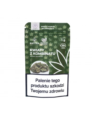Sativa Susz Konopny Kwiaty z...