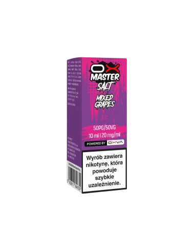 OX Master Salt Mixed Grapes 20 mg 10 ml