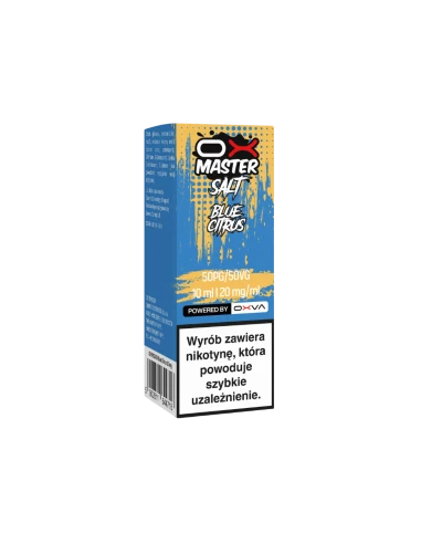 OX Master Salt Blue Citrus 20 mg 10 ml
