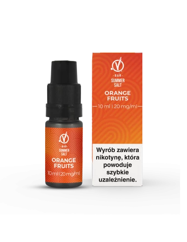 Vbar Summer Salt Orange Fruits 20 mg...