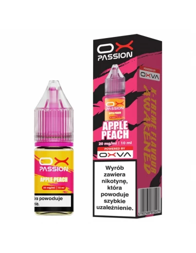 OX Passion Salt Apple Peach 20 mg 10 ml