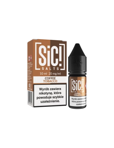Sic! Salt Duplex Coffee Tobacco 20 mg...