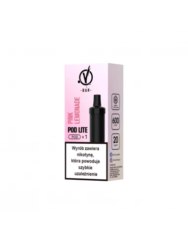 Vbar Cartridge Pink Lemonade 20 mg 2 ml