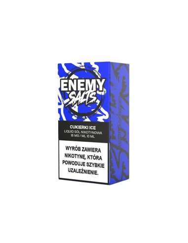Enemy Salts - Cukierki Ice 18 mg 10 ml