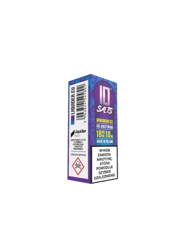ID Liquid Salt Winogrono Ice 18 mg 9 ml