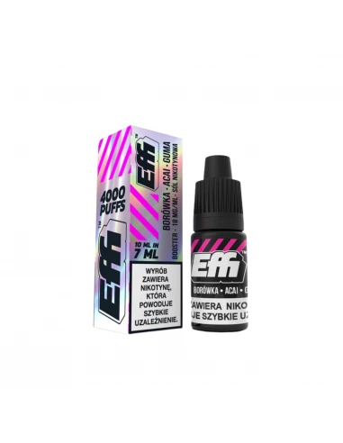 Effi Salt Borówka Acai Guma 18 mg 7 ml
