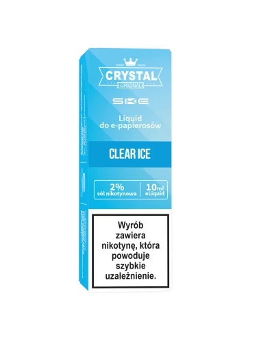 Crystal Salt Clear Ice 20 mg 10 ml