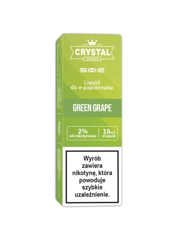 Crystal Salt Green Grape 20 mg 10 ml