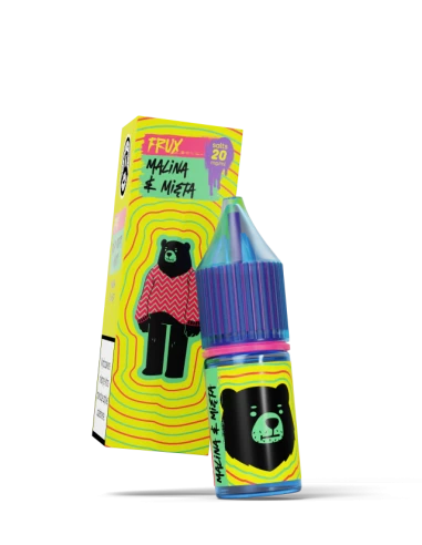 Go Bears Frux Malina Mięta 20 mg 10 ml