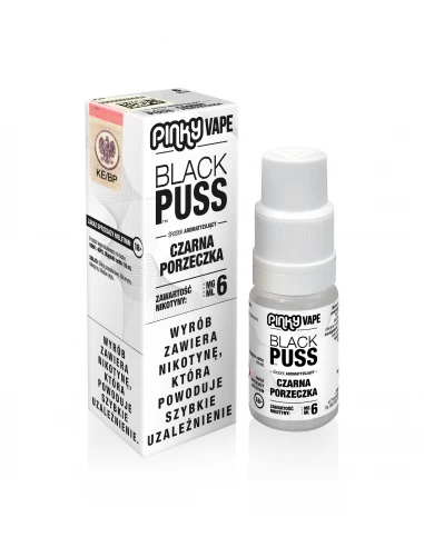 Pinky Vape Liquid Black Puss 6 mg 10 ml