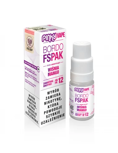 Pinky Vape Liquid Bordo Fspak 12 mg...