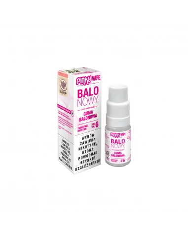 Pinky Vape Liquid Balonowy 6 mg 10 ml