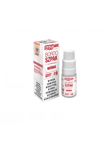 Pinky Vape Liquid Bordo Szpak 6 mg 10 ml