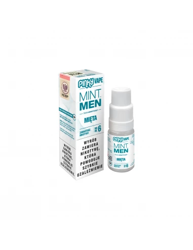 Pinky Vape Liquid Mint Men 6 mg 10 ml