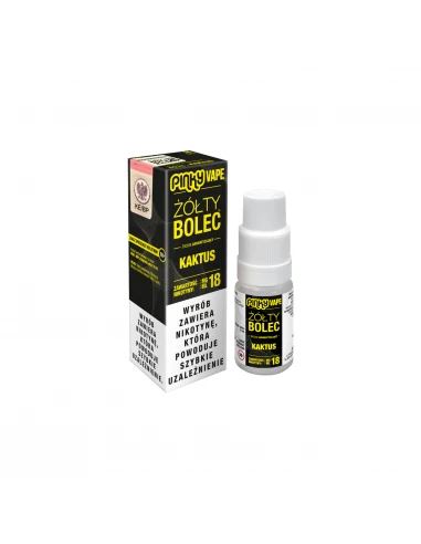 Pinky Vape Liquid Żółty Bolec 18 mg...