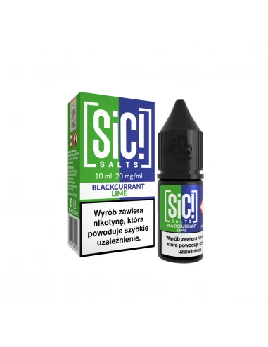 Sic! Salt Duplex Blackcurrant Lime 20...