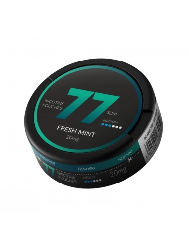 77 Woreczki Nikotynowe Fresh Mint Medium