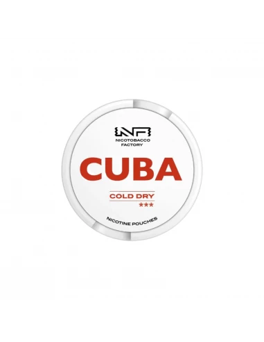 Cuba White Woreczki Nikotynowe Cold...