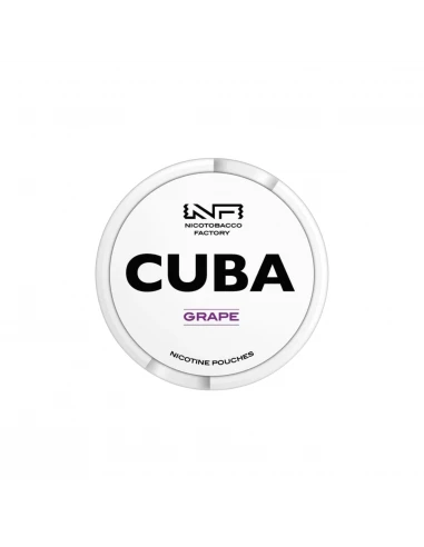 Cuba White Woreczki Nikotynowe Grape...