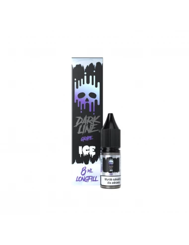 Dark Line ICE Longfill Grape 8/10 ml...