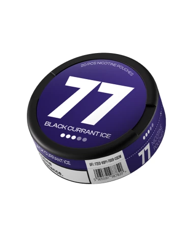 77 Woreczki Nikotynowe Black Currant...