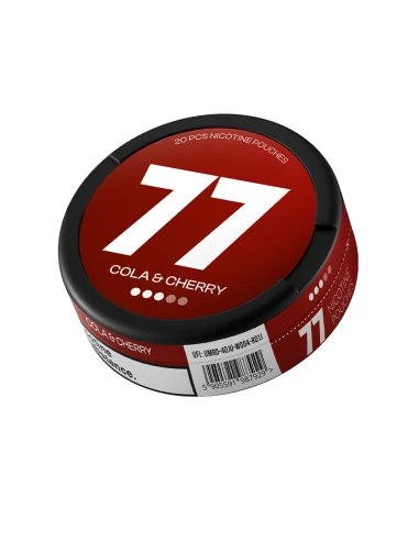 77 Woreczki Nikotynowe Cola Cherry...
