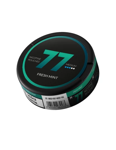 77 Woreczki Nikotynowe Fresh Mint...