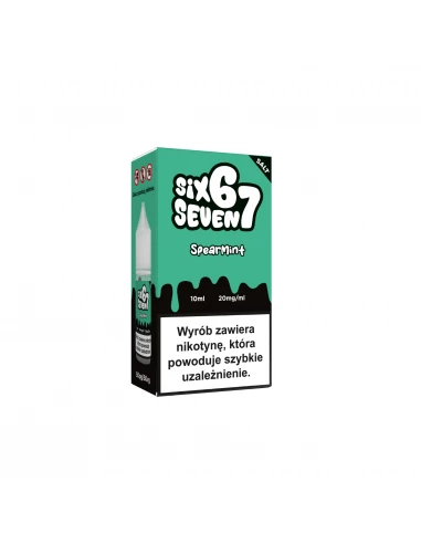 Six Seven 67 Salt Spearmint 20 mg 10 ml