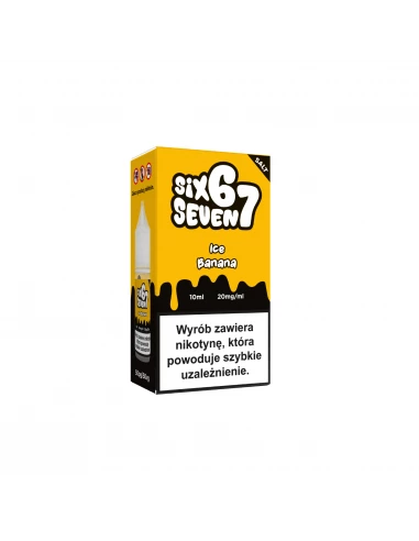 Six Seven 67 Salt Ice Banana 20 mg 10 ml