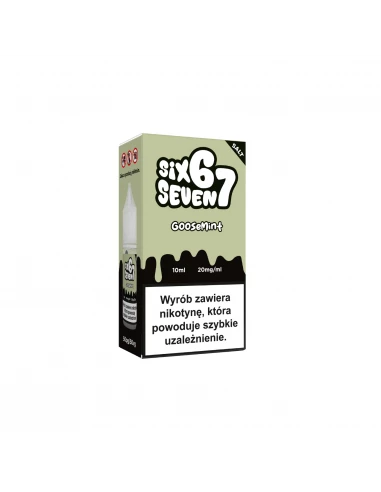 Six Seven 67 Salt Goosemint 20 mg 10 ml