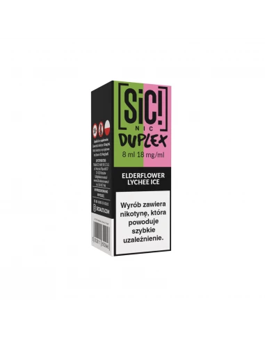 Sic! Nic Liquid Duplex Elderflower...