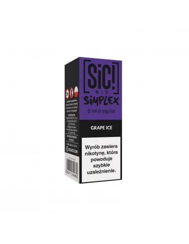Sic! Nic Liquid Simplex Grape Ice 6...