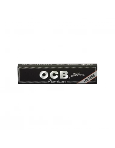 OCB Bibułki Slim Premium + Filters 32...