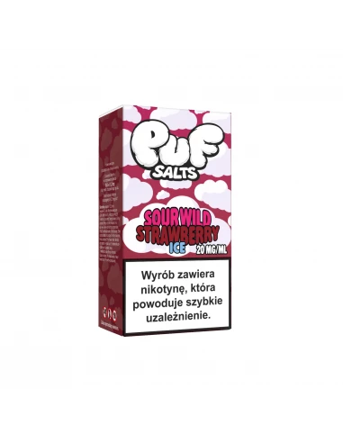 Puf Salt Sour Wild Strawberry Ice 20...