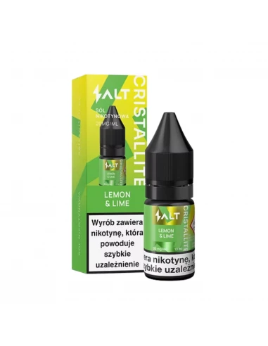 Cristallite Salt Lemon Lime 20 mg 10 ml