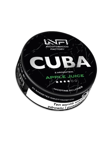 Cuba Black Woreczki Nikotynowe Apple...