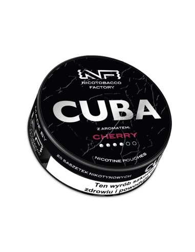 Cuba Black Woreczki Nikotynowe Cherry...