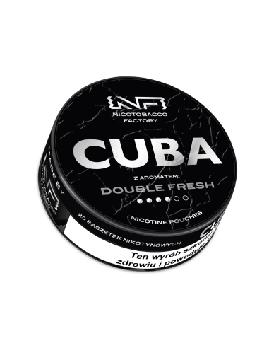 Cuba Black Woreczki Nikotynowe Double...