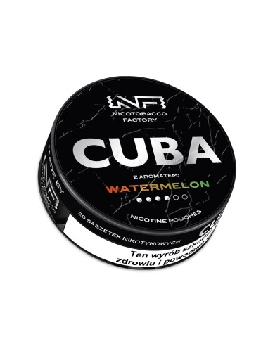 Cuba Black Woreczki Nikotynowe...