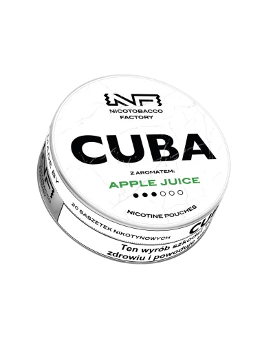 Cuba White Woreczki Nikotynowe Apple...