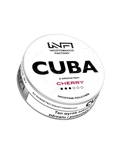 Cuba White Woreczki Nikotynowe Cherry...