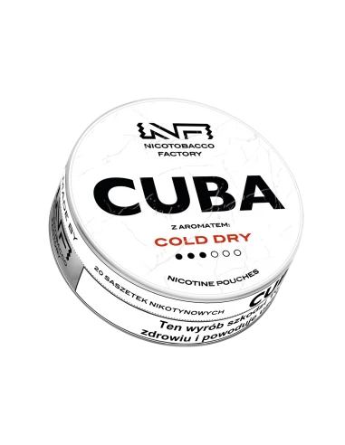 Cuba White Woreczki Nikotynowe Cold...